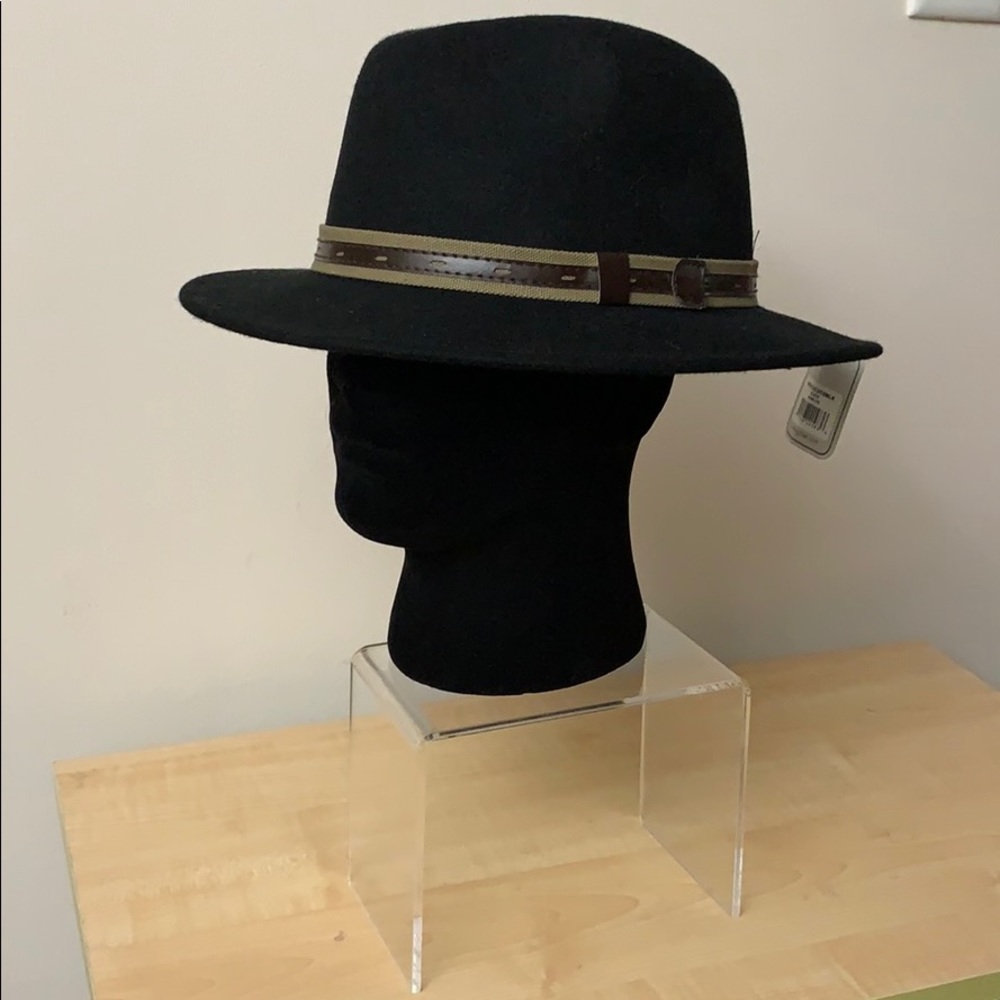 San Diego Hat Co. Fedora Hat w/Faux Leather Band